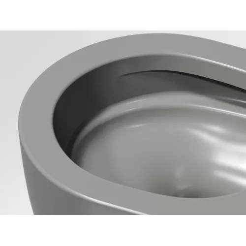 Подвесной унитаз Ceramica Nova Modena  Rimless (цвет Антрацит Матовый),, Выбрать цвет: Антрацит матовый, изображение 10