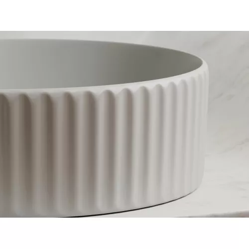 Умывальник чаша Ceramica Nova накладная круглая (цвет Серый Матовый) Element 360*360*115мм, Выбрать цвет: серый, изображение 2