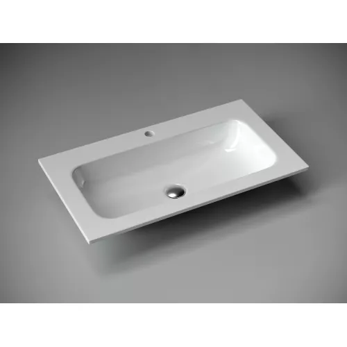 Санфаянс: Раковина накладная Ceramica Nova Grace с отверстием под смеситель 810*457*137 мм 1 в магазине Акватория