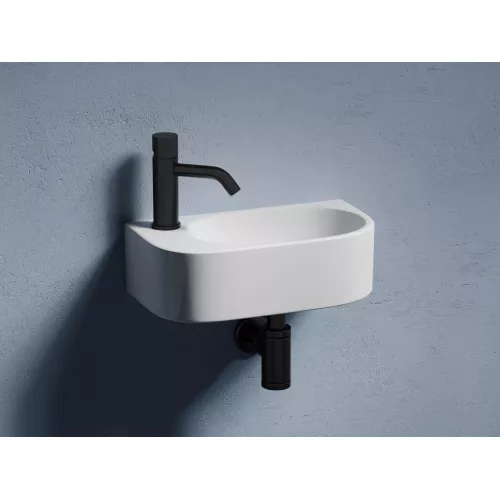 Умывальник Ceramica Nova подвесной прямоугольный L/R Element 408*223*110мм, Ориентация: правая, изображение 2