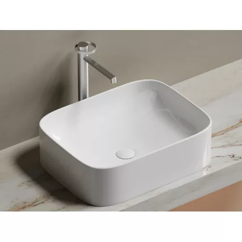 Санфаянс: Умывальник чаша Ceramica Nova накладная прямоугольная Element 505*380*150мм 1 в магазине Акватория