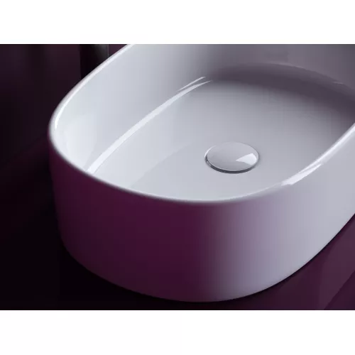 Раковина Ceramica Nova накладная 561*359*149, без перелива, изображение 4