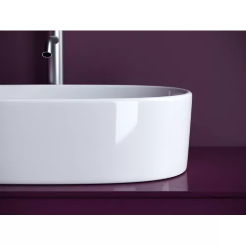 Раковина Ceramica Nova накладная 561*359*149, без перелива, изображение 5