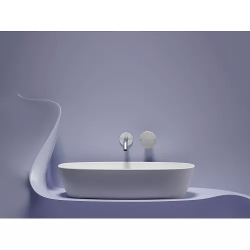 Умывальник чаша Ceramica Nova накладная овальная (цвет Белый Матовый) Element 600*380*138мм, Выбрать цвет: Белый матовый, изображение 4