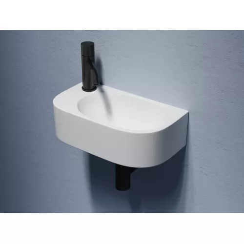 Умывальник Ceramica Nova подвесной прямоугольный L/R Element 408*223*110мм, Ориентация: правая, изображение 5