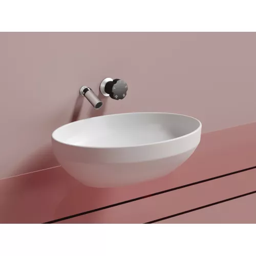 Умывальник чаша Ceramica Nova накладная овальная (цвет Белый Матовый) Element 502*363*145мм, Выбрать цвет: Белый матовый, изображение 6