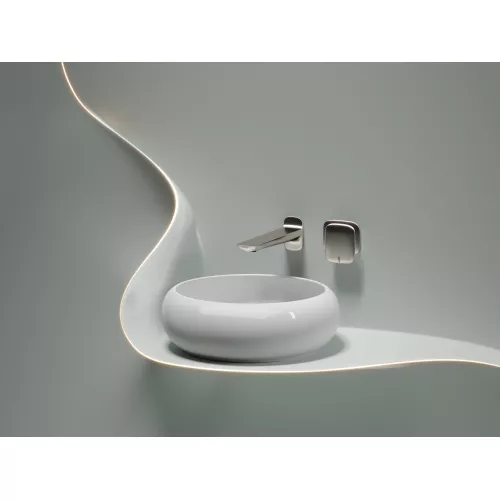 Умывальник чаша Ceramica Nova накладная круглая Element 360*360*120мм, Выбрать цвет: Белый, изображение 6