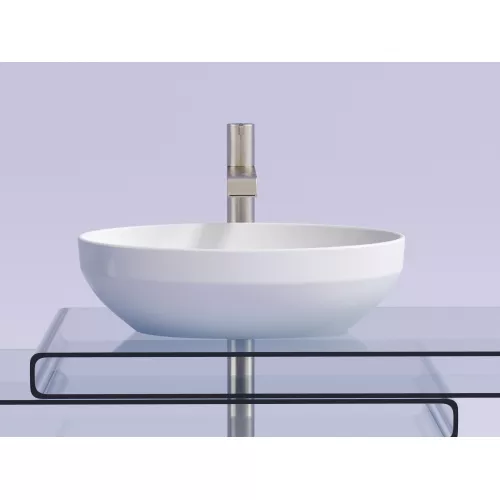 Умывальник чаша Ceramica Nova накладная овальная Element 502*363*145мм, Выбрать цвет: Белый, изображение 6