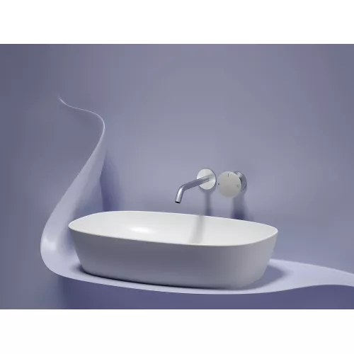 Умывальник чаша Ceramica Nova накладная овальная (цвет Белый Матовый) Element 600*380*138мм, Выбрать цвет: Белый матовый, изображение 6