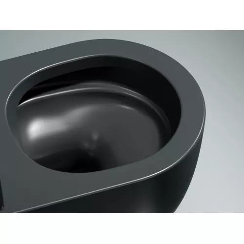 Подвесной унитаз Ceramica Nova Modena  Rimless (цвет Темный Антрацит Матовый),, Выбрать цвет: Темный антрацит матовый, изображение 9