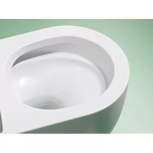 Подвесной унитаз Ceramica Nova Modena  Rimless (цвет Белый Матовый), Выбрать цвет: Белый матовый, изображение 9