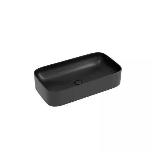 Умывальник чаша Ceramica Nova накладная (Черный Матовый) Element 705*380*150 мм, Выбрать цвет: Черный, изображение 9