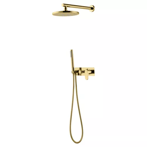 Душевая система встраиваемая  BOHEME Spectre Gold 454-G, Выбрать цвет: Золото