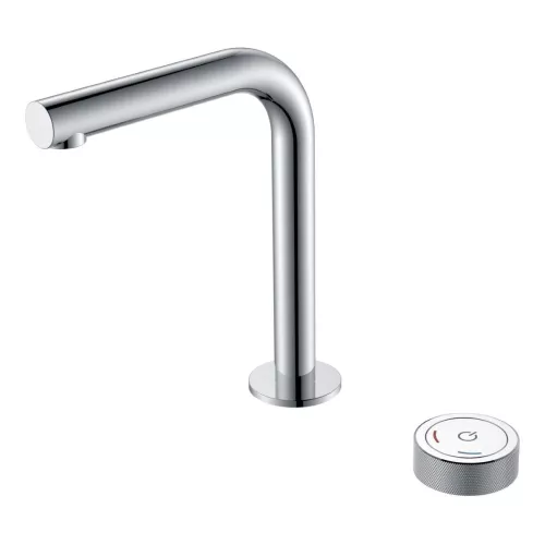 Смеситель автоматический для умывальника BOHEME TECH CHROME 158-CR, Выбрать цвет: Хром