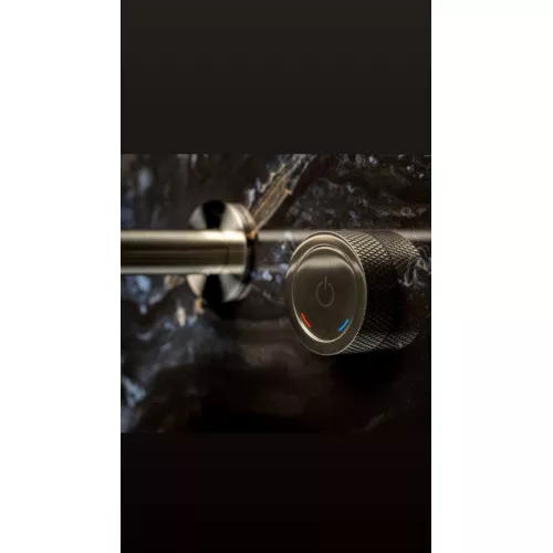 Смеситель автоматический для умывальника BOHEME TECH MATT GOLD 158/2-MG, Выбрать цвет: Золото матовое, изображение 6