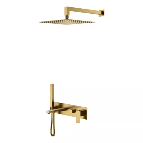 Душевые системы: Душевая система встраиваемая   Boheme Qubic 474-BR Bronze 1 в магазине Акватория