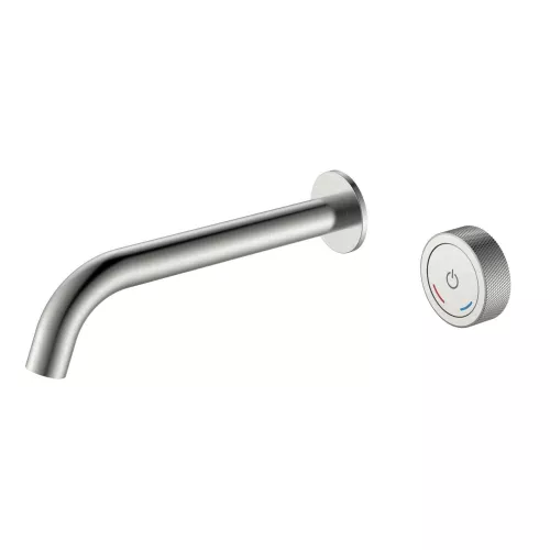 Смесители: Смеситель автоматический для умывальника BOHEME TECH NIKEL BRUSH 158/2-NB 1 в магазине Акватория