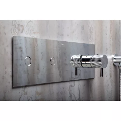 Душевая система скрытого монтажа со смесителем верхним и ручным душем BOHEME FUSION хром 130-CR, Выбрать цвет: Хром, изображение 6