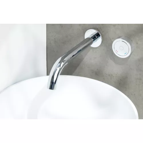 Смеситель автоматический для умывальника BOHEME TECH CHROME 158/2-CR, Выбрать цвет: Хром, изображение 5