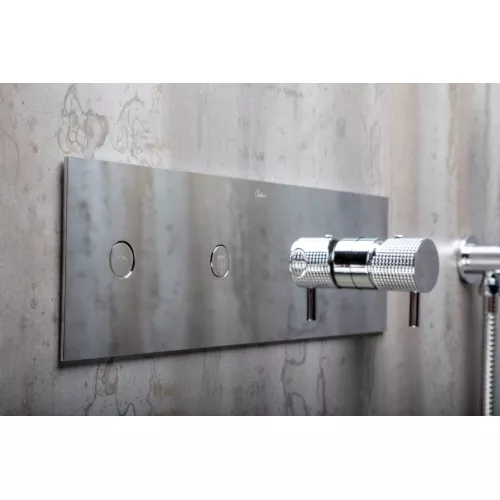 Душевая система скрытого монтажа со смесителем верхним и ручным душем BOHEME FUSION хром 130-CR, Выбрать цвет: Хром, изображение 7