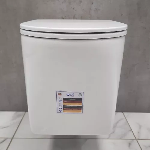 Унитаз подвесной WW NESENBACH 004 GL-WT, изображение 4