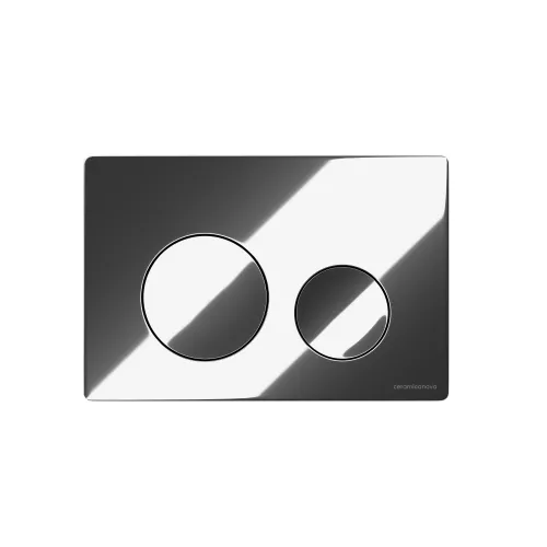 Система инсталляции для унитазов CERAMICANOVA Balance с кнопкой смыва Circle, с креплениями, Внешний вид: кнопка цвет Хром, изображение 3