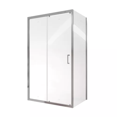 Душевой угол  GLORIA120  Ceruttispa без поддона (80x120x195), Цвет профиля: Хром, Выбрать размер: 80х120, изображение 6