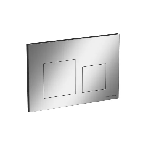 Кнопка смыва CERAMICANOVA Balance, клавиши Square, цвет хром матовый, арт. CN12-002M, Выбрать цвет: Хром матовый, изображение 2