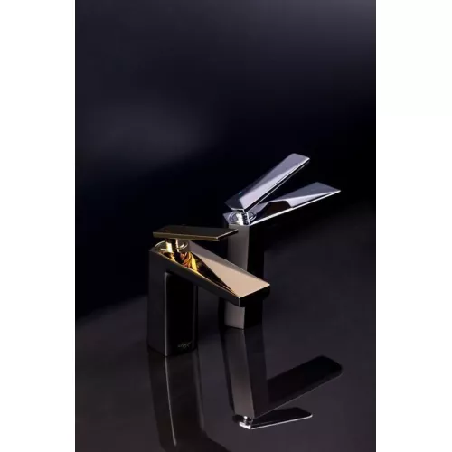 Душевая система встраиваемая  BOHEME Venturo 384-B, Выбрать цвет: Черный/золото, изображение 3