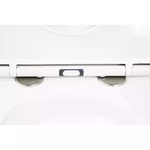 Унитаз подвесной Weltwasser WW SK Heimbach 043 GL-WT безободковый, с микролифтом, белый глянец, Выбрать цвет: Белый, изображение 6