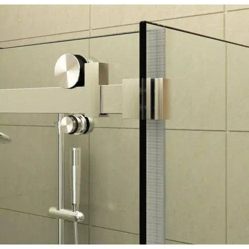 Душевой угол  CEZA'S120  Ceruttispa без поддона (90x120x195), Цвет профиля: Хром, Выбрать размер: 120х90, изображение 11