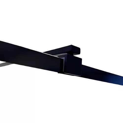 Душевая перегородка  MUZA T80/100 Ceruttispa без поддона (80x195), Цвет профиля: Черный, Выбрать размер: 80, изображение 10