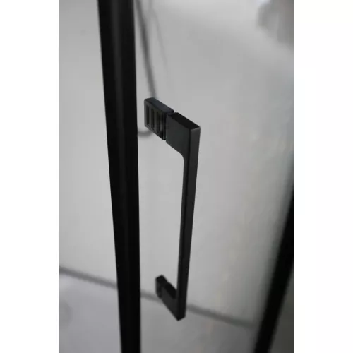 Кабина VIVA101B/VIVA91B душевая Ceruttispa 100x100/90х90, Цвет профиля: Черный, Тип поддона: Низкий, Выбрать размер: 100х100, изображение 11