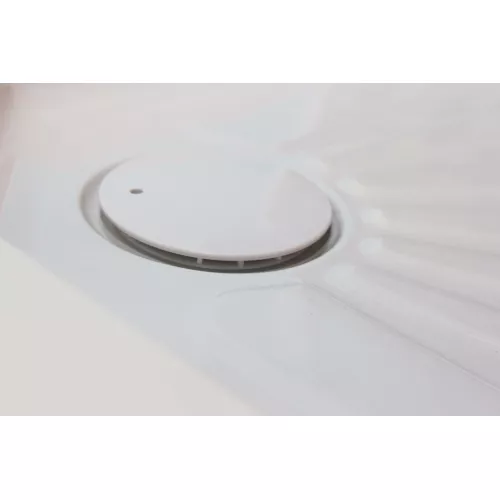 Кабина CHIKA901T душевая без крыши Ceruttispa (90x90x215-225), Цвет профиля: Хром, Тип поддона: Низкий, изображение 16