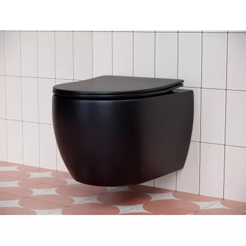 Подвесной унитаз CERAMICANOVA  PLAY Rimless, изображение 2