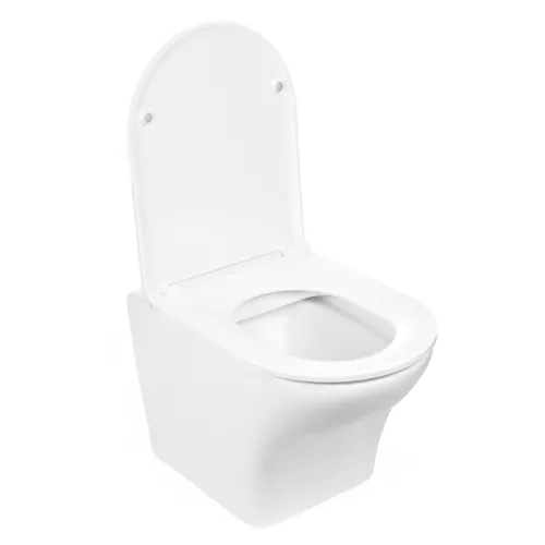 Унитаз подвесной WeltWasser ODENBACH 004 белый глянец / белый матовый, Выбрать цвет: Белый глянец, изображение 3