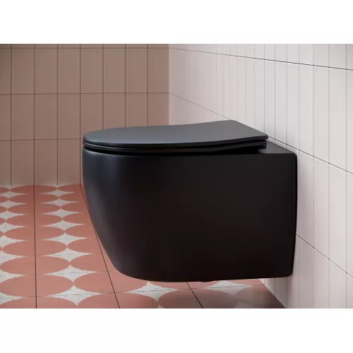 Подвесной унитаз CERAMICANOVA  PLAY Rimless, изображение 3