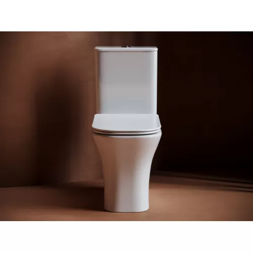 Напольный  унитаз с бачком CERAMICANOVA Alfa Rimless, изображение 2