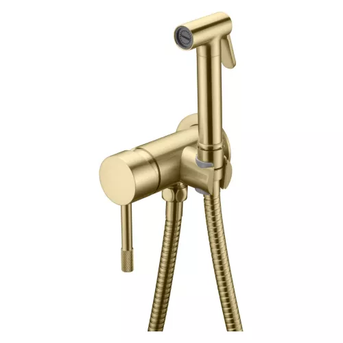 Смесители: Душ  гигиенический BOHEME UNO MattGold 467-MG 1 в магазине Акватория