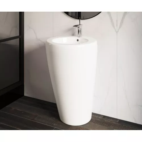 Умывальник-моноблок CERAMICANOVA  CN1807, изображение 2