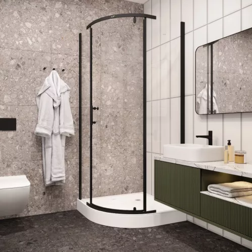 Душевой угол  KORRA Z90B  Ceruttispa  без поддона (90x90x195), изображение 4