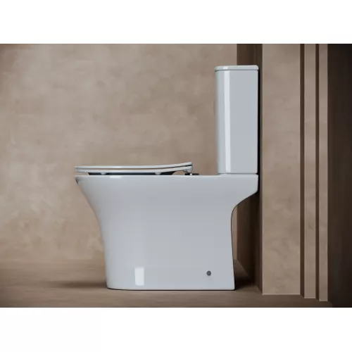 Напольный  унитаз с бачком CERAMICANOVA Fortuna Rimless, изображение 3