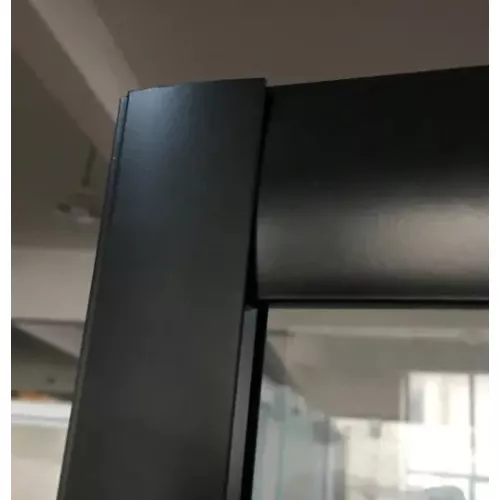 Душевое ограждение Ceruttispa  VIVA90B/100B  без поддона (90x90/100х100), Цвет профиля: Черный, Выбрать размер: 90х90, изображение 5