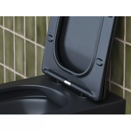 Подвесной унитаз CERAMICANOVA Metric Rimless, изображение 8