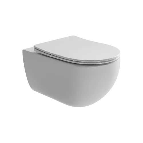 Санфаянс: Подвесной унитаз CERAMICANOVA Long Rimless 1 в магазине Акватория