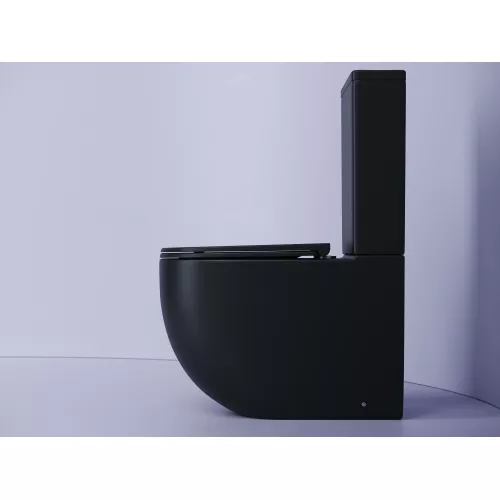 Напольный пристенный унитаз CERAMICANOVA Metropol Rimless, изображение 6