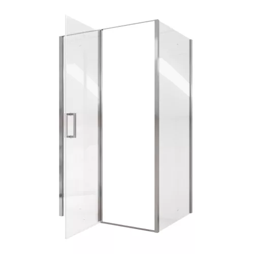 Душевой угол  VICTORIA120  Ceruttispa без поддона (90x120x195), Цвет профиля: Хром, Выбрать размер: 120х90, изображение 6