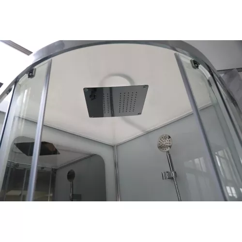 Кабина VIVA91/101 душевая Ceruttispa 100х100/90x90, Цвет профиля: Хром, Тип поддона: Низкий, Выбрать размер: 90х90, изображение 7