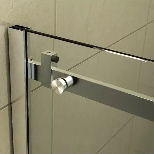 Душевой угол  CEZA'S120  Ceruttispa без поддона (90x120x195), Цвет профиля: Хром, Выбрать размер: 120х90, изображение 9