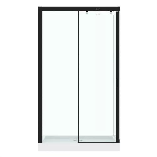 Душевой угол MARBELLA 120B L/R  Ceruttispa без поддона (80x120x190), Цвет профиля: Черный, Выбрать размер: 120х80, Ориентация: левая, изображение 8